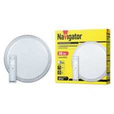 Светильник Navigator 61 662 NBL-RC02-36-MK-IP20-LED хрусталь