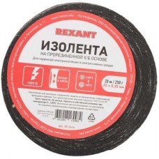 Изолента ХБ 20мм (рул.20м) Rexant 09-2414