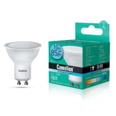 Лампа светодиодная LED10-GU10/845/GU10 10Вт 220В Camelion 13683