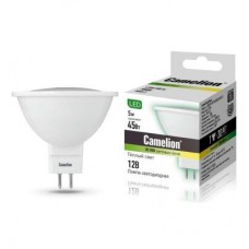 Лампа светодиодная LED5-MR16/830/GU5.3 5Вт 3000К тепл. бел. GU5.3 370лм 12В Camelion 12025