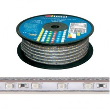 Лента светодиодная герметичная гибкая ULS-2835-60LED/m-10mm-IP67-220V-8W/m-50M-W свет бел. 8Вт/м (уп.50м) Uniel UL-00000858