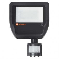 Прожектор светодиодный FLOODLIGHT SENSOR ДО 20Вт FLOOD 3000К 2000Лм IP65 c датчиком черн. LEDVANCE 4058075143531