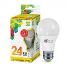 Лампа светодиодная LED-A60-standard 24Вт грушевидная 230В E27 3000К 2160Лм ASD 4690612014265