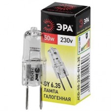 Лампа галогенная GY6.35-JCD-50W-230V 50Вт капсула GY6.35 230В Эра C0027374