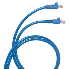 Патч-корд RJ45/RJ45 кат. 6 U/UTP PVC 8м син. (шт) Leg 051510