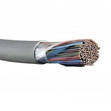 Кабель связи витая пара F/UTP кат.5е 10х2х24AWG solid LSZH (500м) сер. (м) ITK LC1-C5E10-321