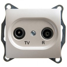 Механизм розетки TV-R Glossa 1DB оконечной перламутр SchE GSL000694