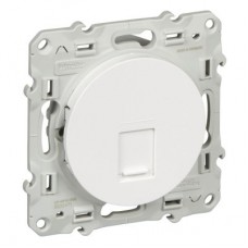 Механизм розетки комп. 1-м СП Odace RJ45 5UTP бел. SchE S52R471